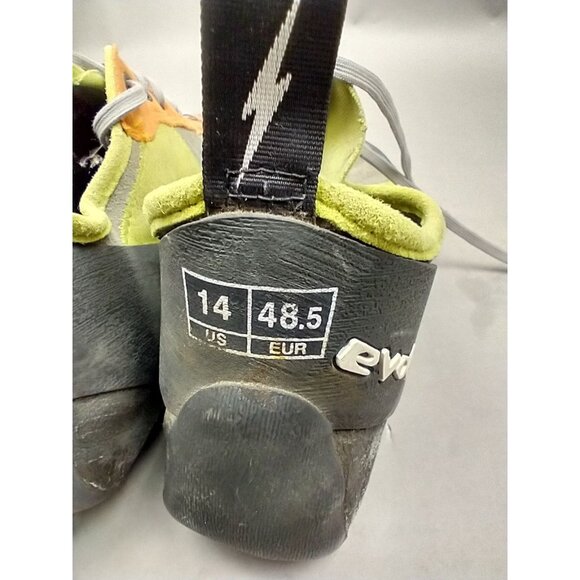 Evolv Trax VTR3D Lace Up Rock Climbing Shoe- Size 14 Men Rappelling - Picture 8 of 13